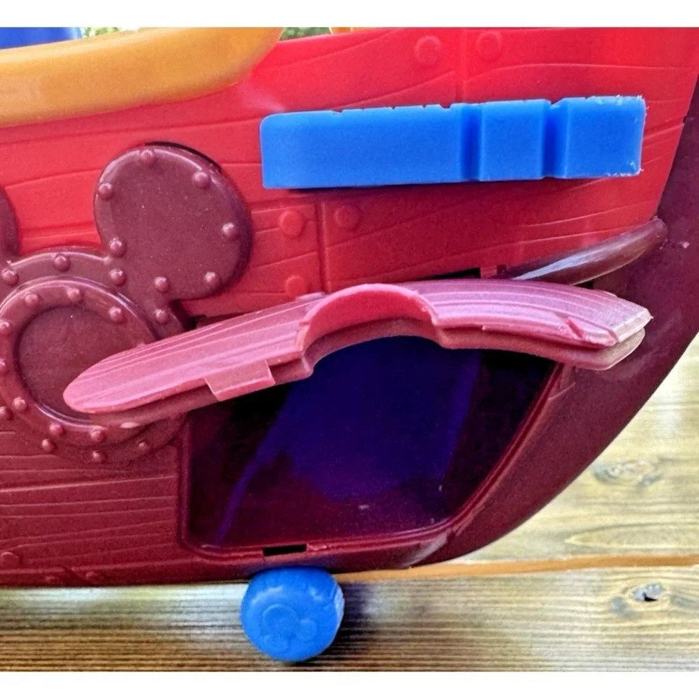 Disney Mickey Mouse Pirate Ship Playset Musical Lights Toddler Toy Boat